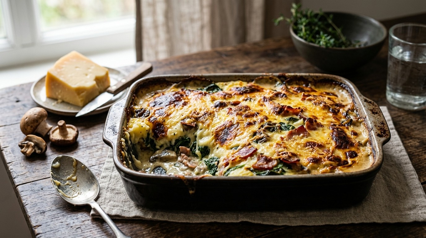 Spinazie-gratin recept Spinazie-gratin recept