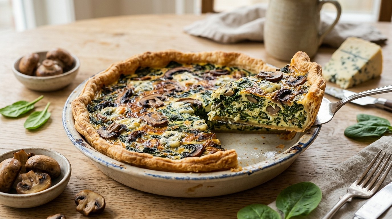 Spinazie Quiche