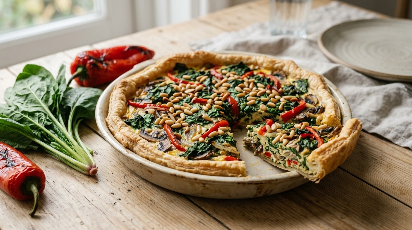 Spinazie-quiche