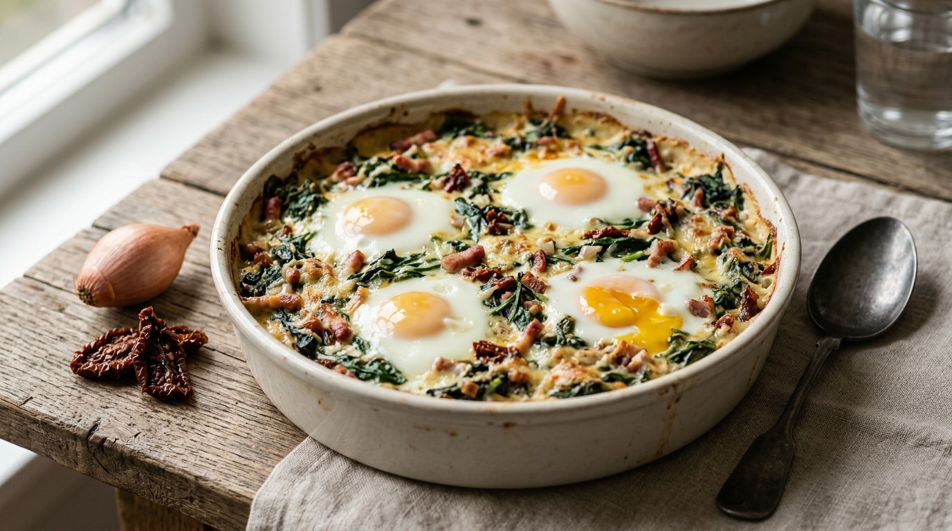 Spinazie uit de Oven