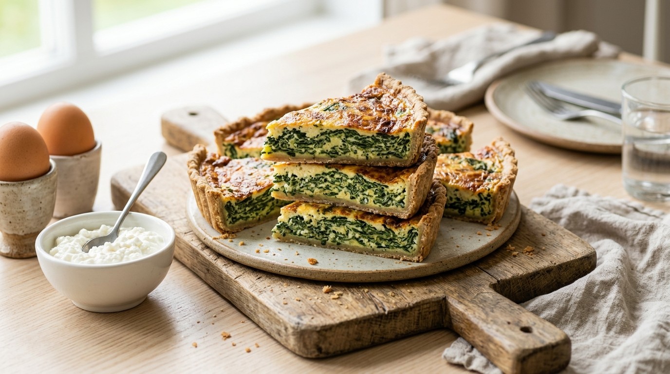 Spinazietaartpunten recept Spinazietaartpunten recept
