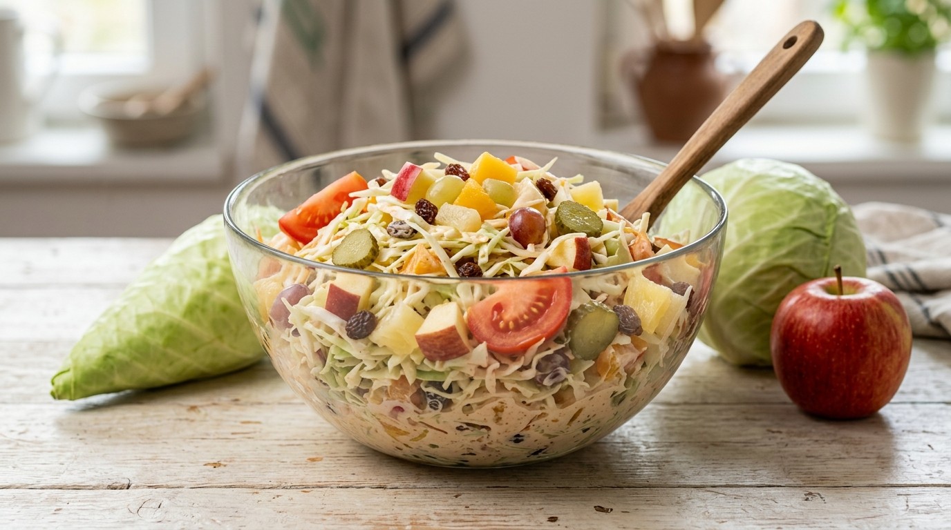 Spitskoolsalade recept Spitskoolsalade recept