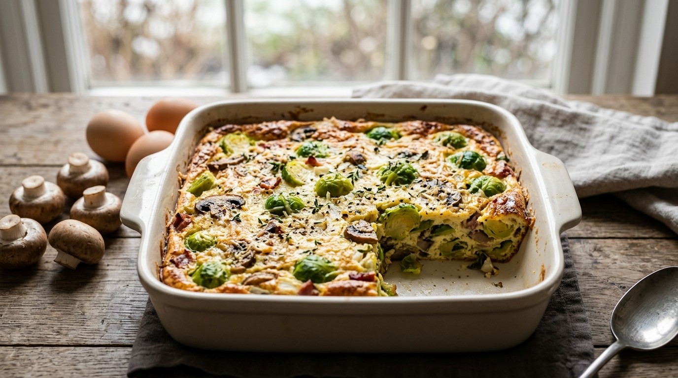 Spruitjes Ovenschotel recept Spruitjes Ovenschotel recept