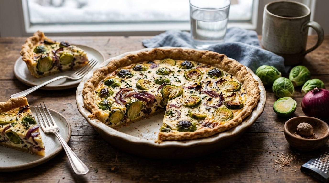 Spruitjes Quiche