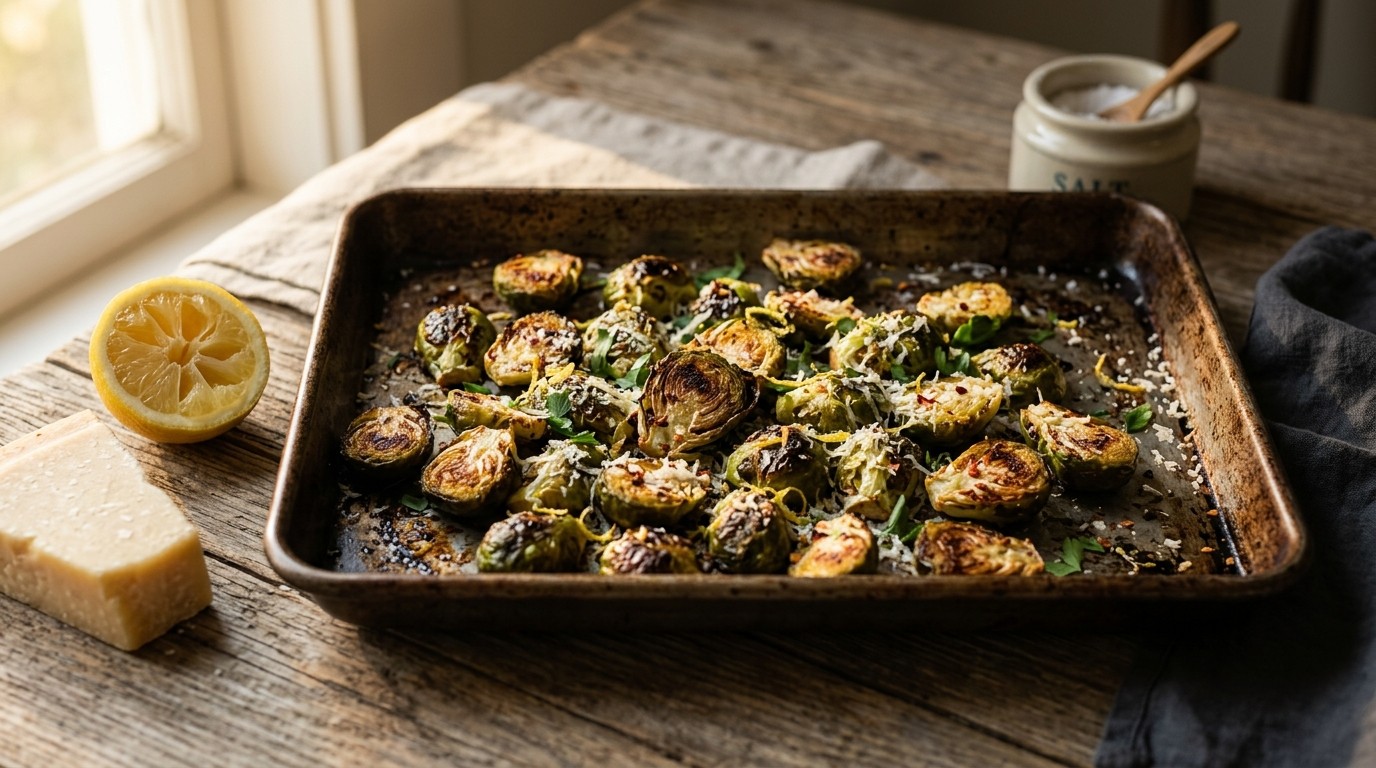 Spruitjes uit de Oven recept Spruitjes uit de Oven recept