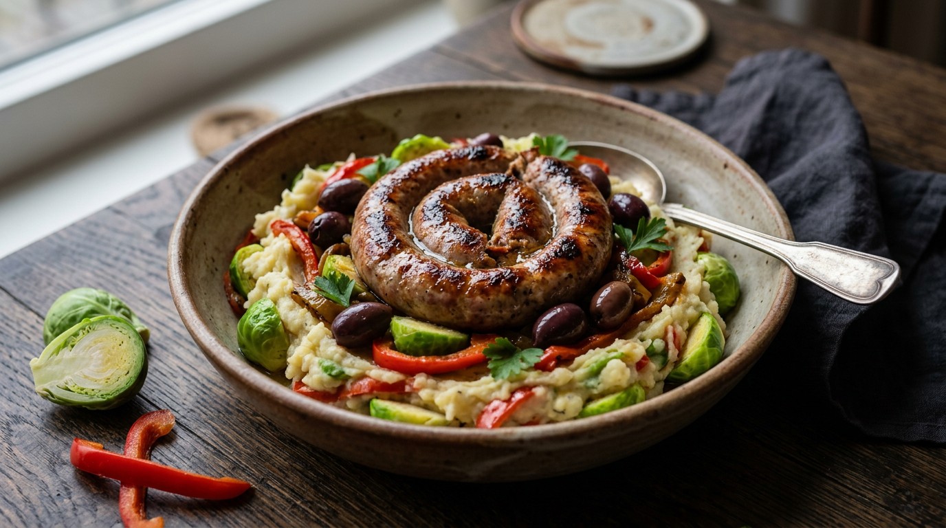 Stamppot met Catalaanse Worst recept Stamppot met Catalaanse Worst recept