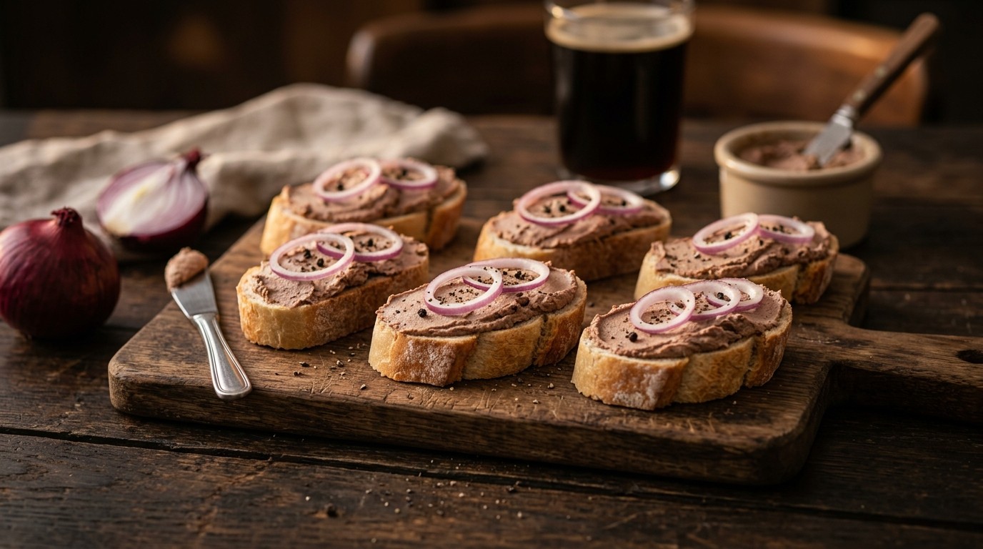 Stokbrood Leverpastei-ui