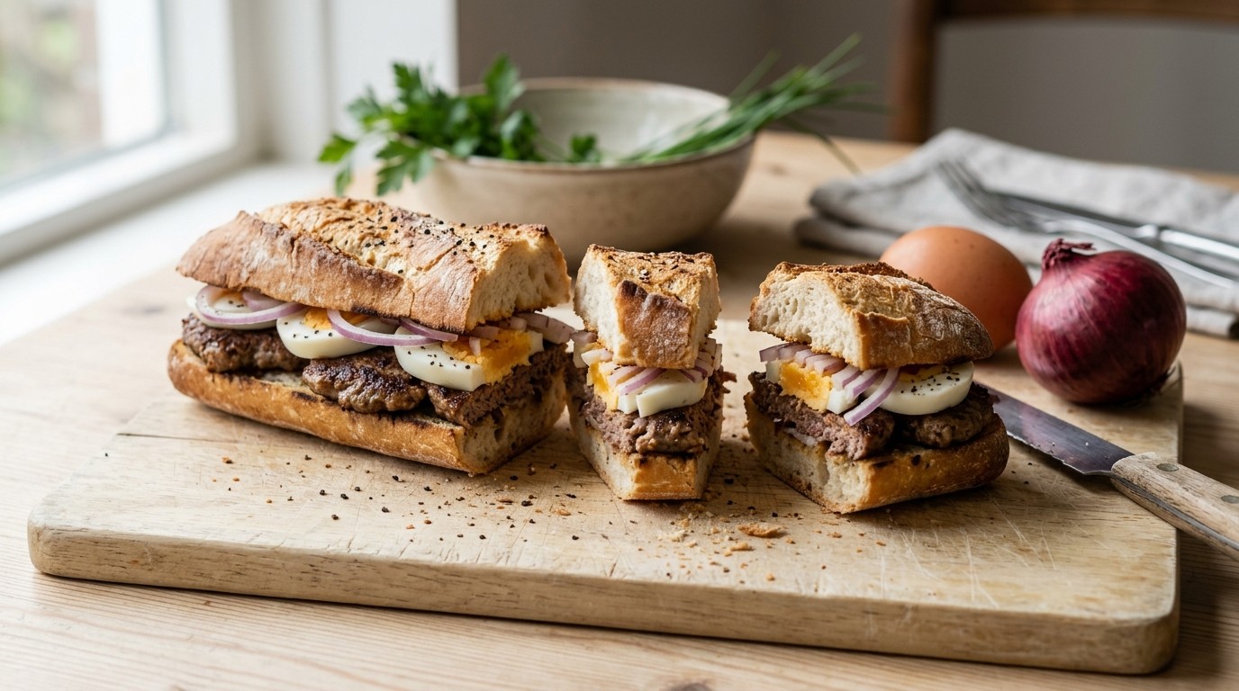 Stokbrood Tartaar-ui-ei