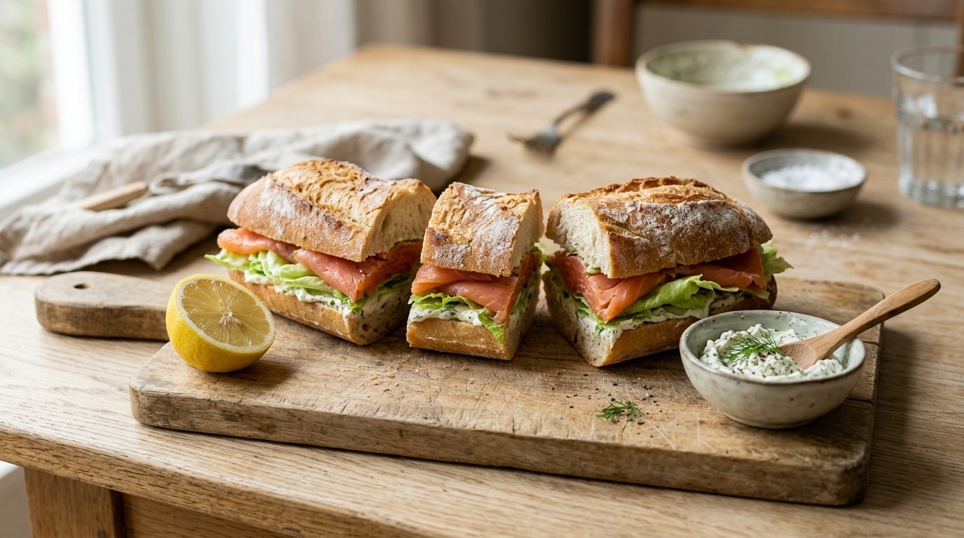 Stokbrood Zalm-paturain