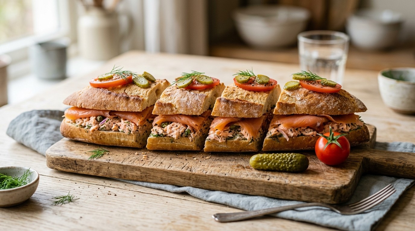 Stokbrood Zalm Speciaal
