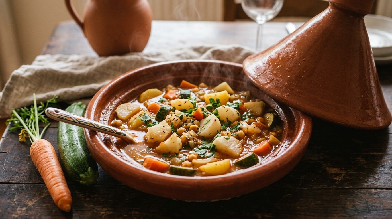 Stoofschotel met Meiknolletjes en Komijn