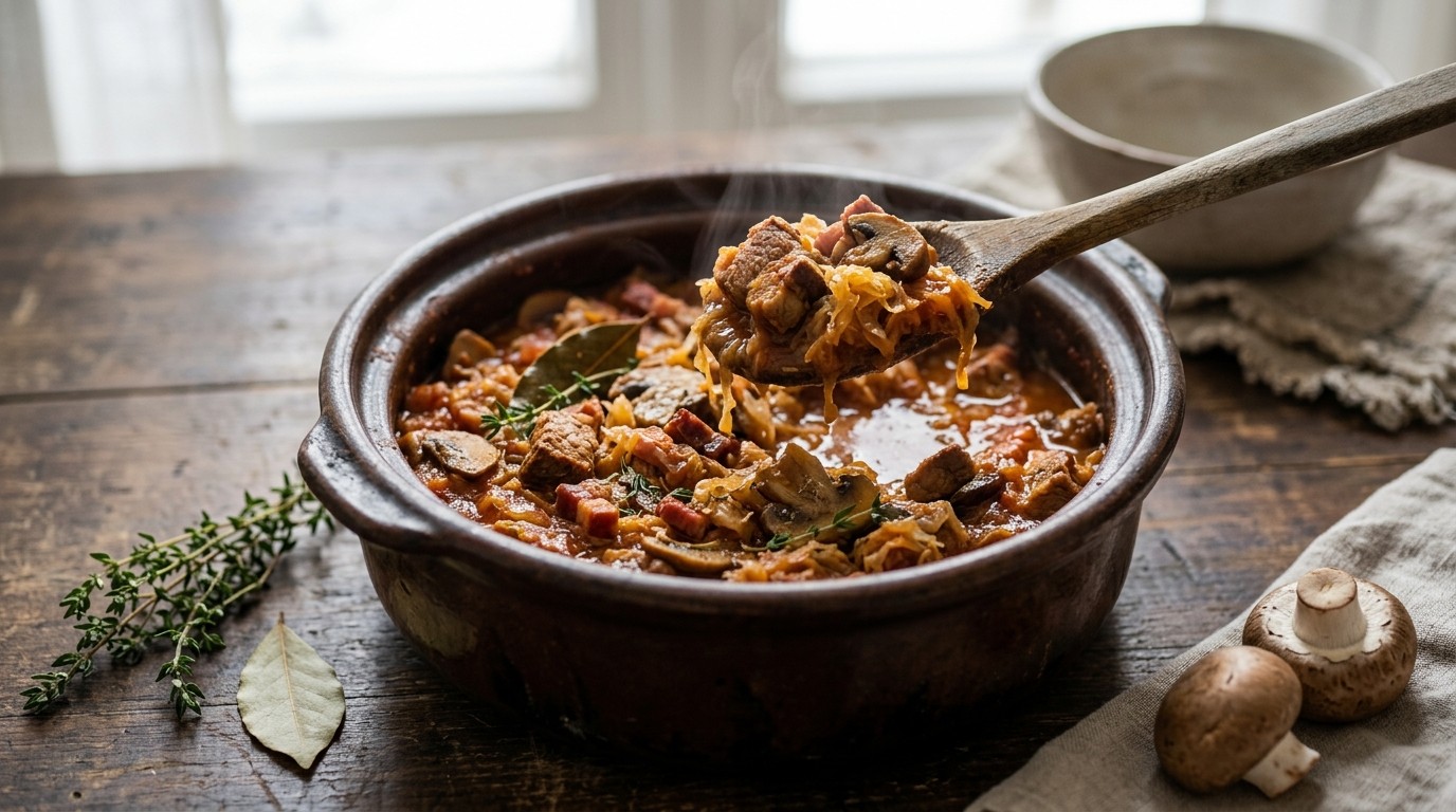 Stoofschotel uit Polen recept Stoofschotel uit Polen recept