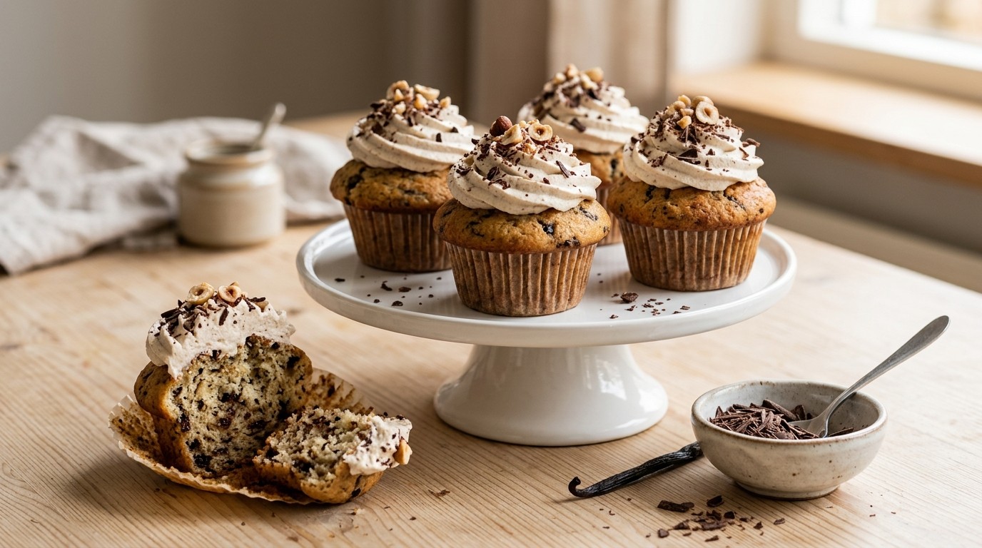 Stracciatellamuffins