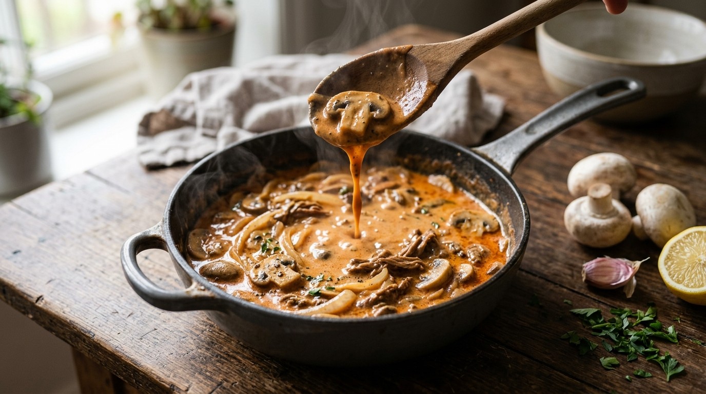 Stroganoff Saus