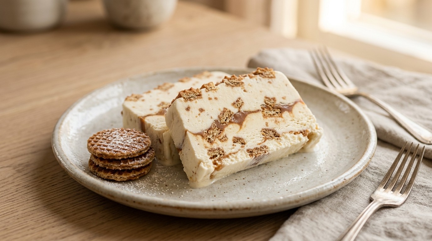 Stroopwafelparfait recept Stroopwafelparfait recept