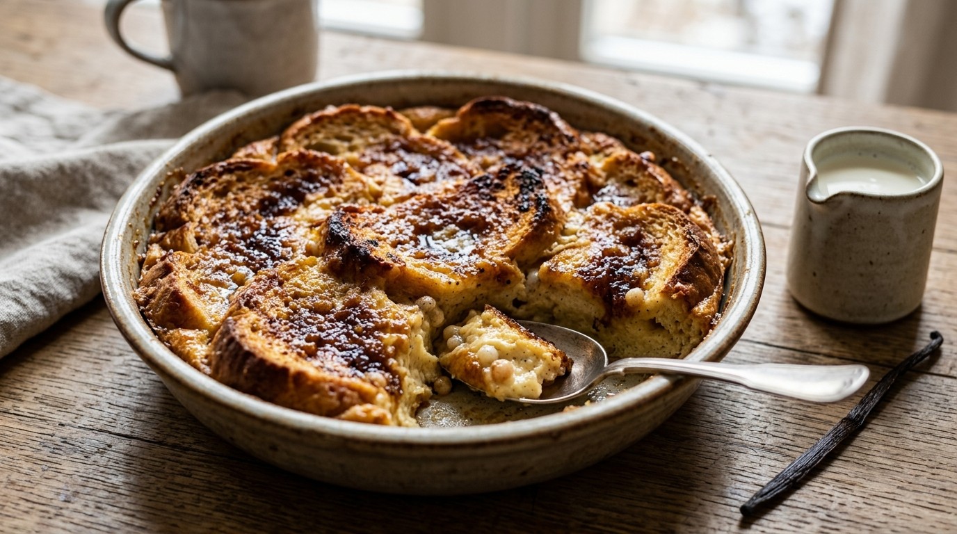 Suikerbroodpudding uit de Oven recept Suikerbroodpudding uit de Oven recept