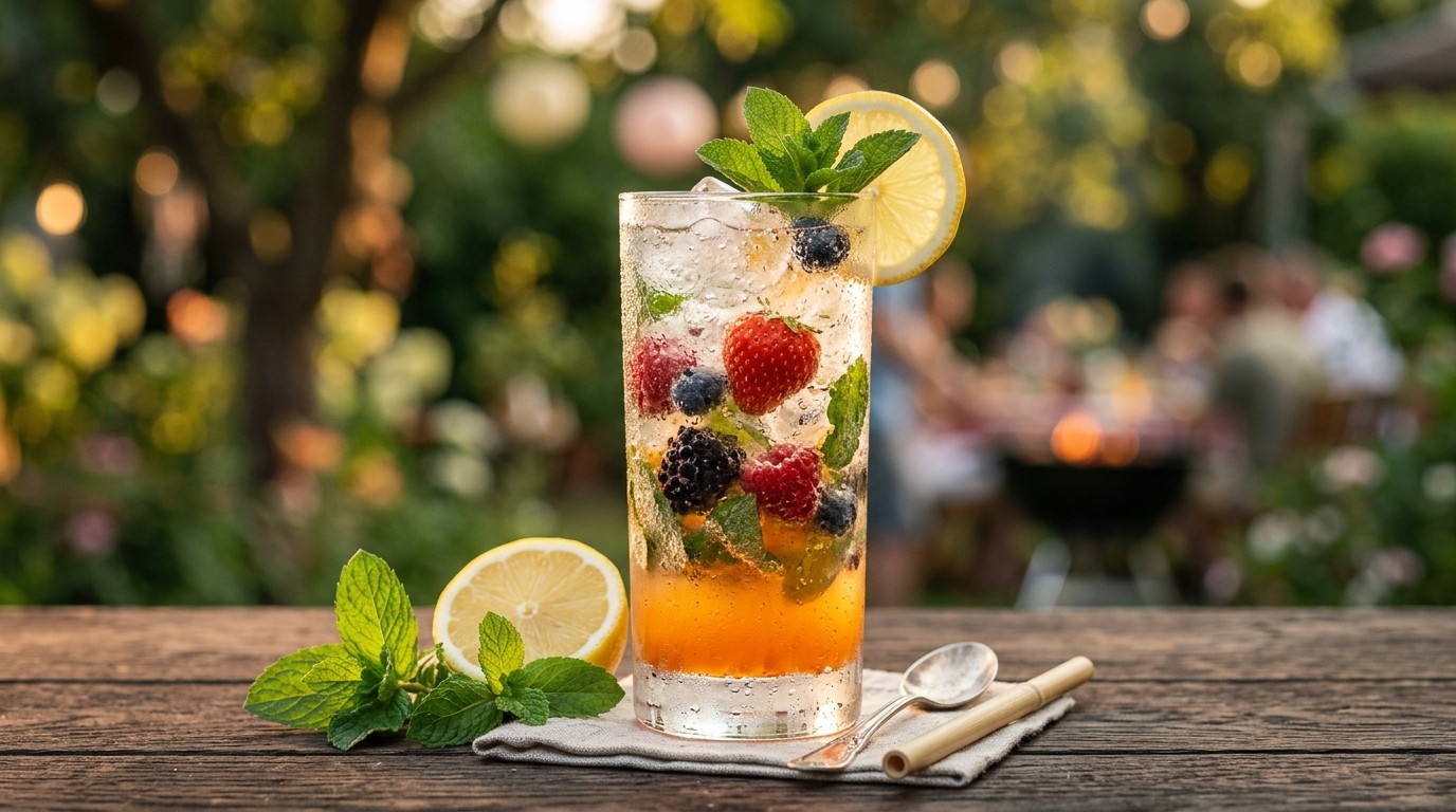 Summercocktail (alcoholvrij)