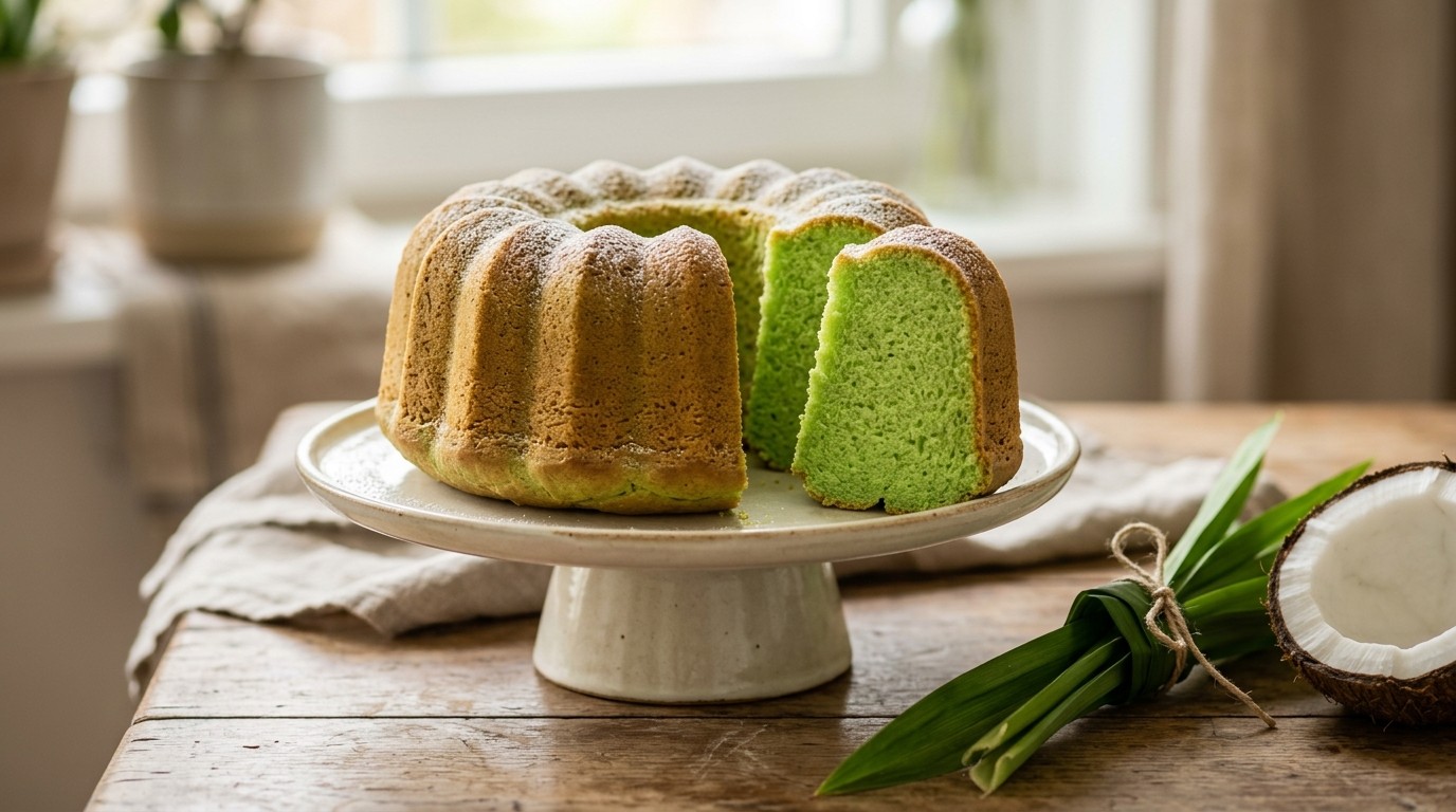 Surinaamse Cake (Pandan Cake)