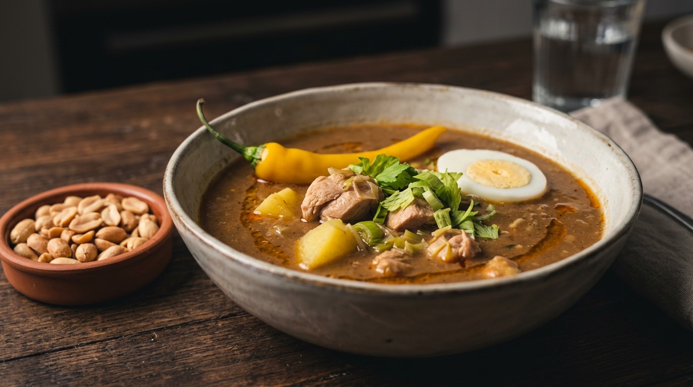 Surinaamse Pindasoep recept Surinaamse Pindasoep recept