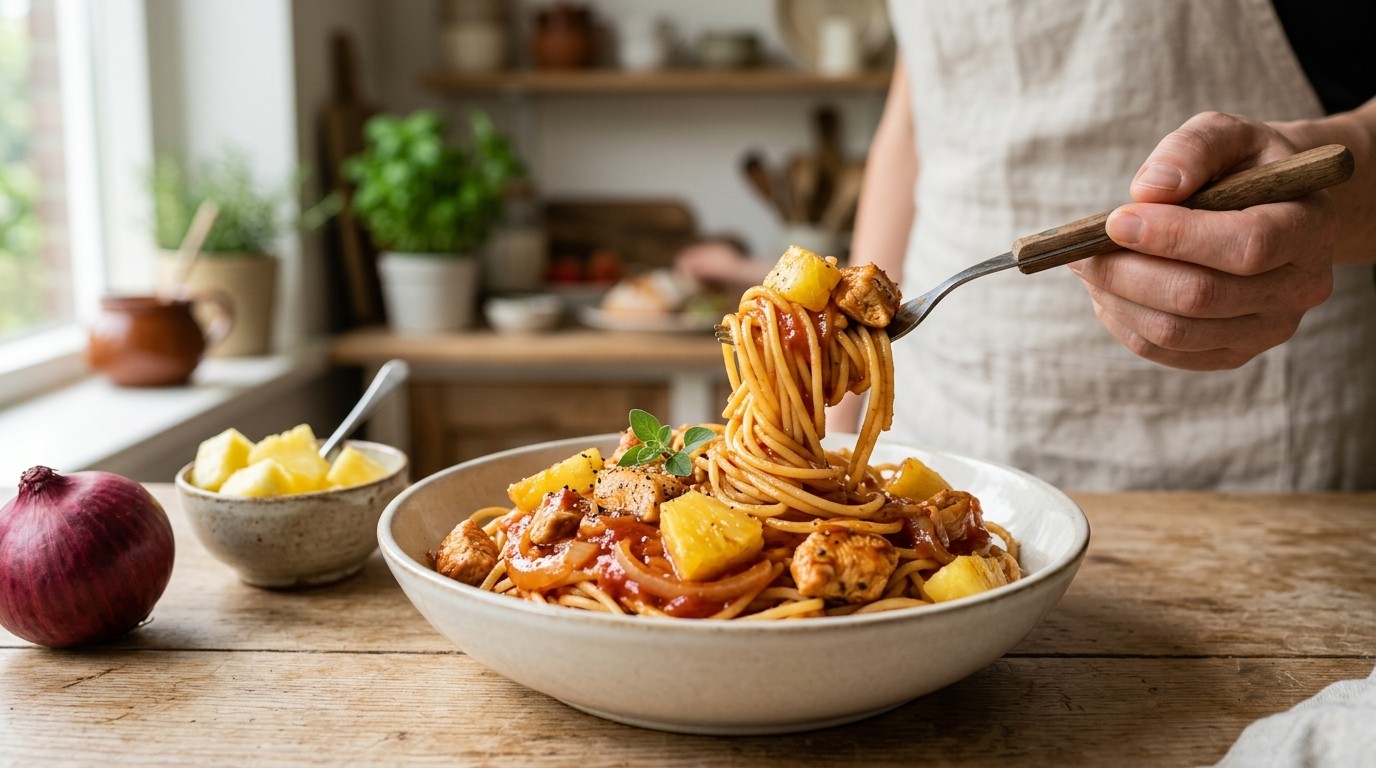 Sweet Spaghetti recept Sweet Spaghetti recept