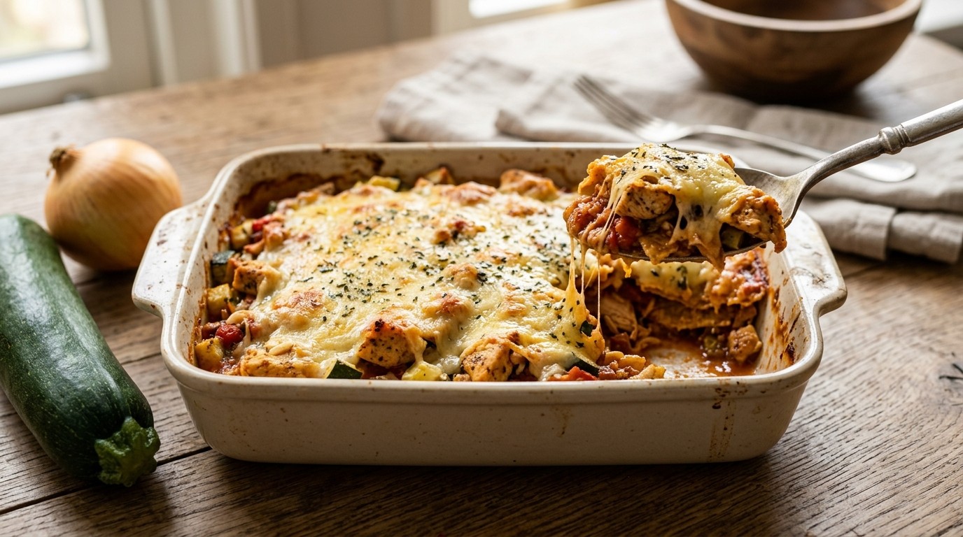 Tacogratin met kip