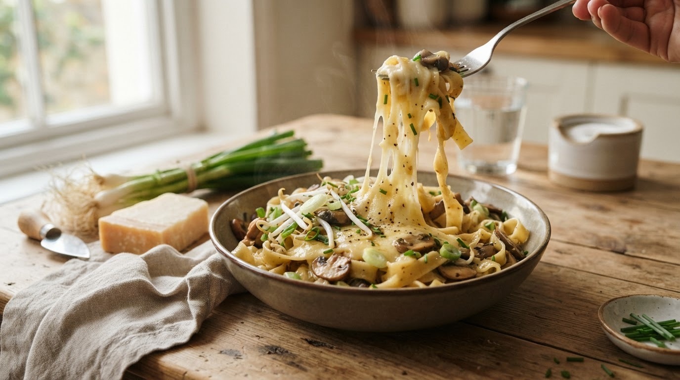 Tagliatelle met Kaas