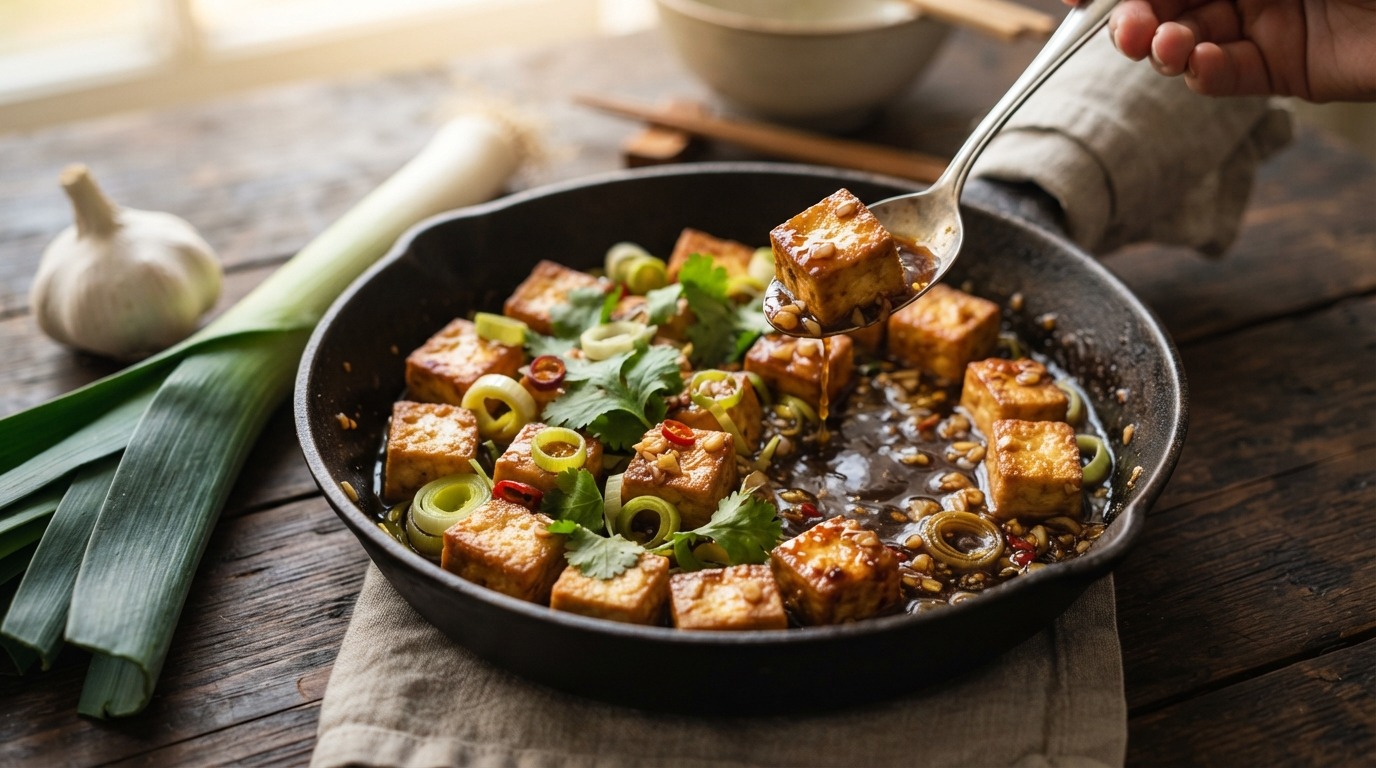 Tahu met Oestersaus recept Tahu met Oestersaus recept