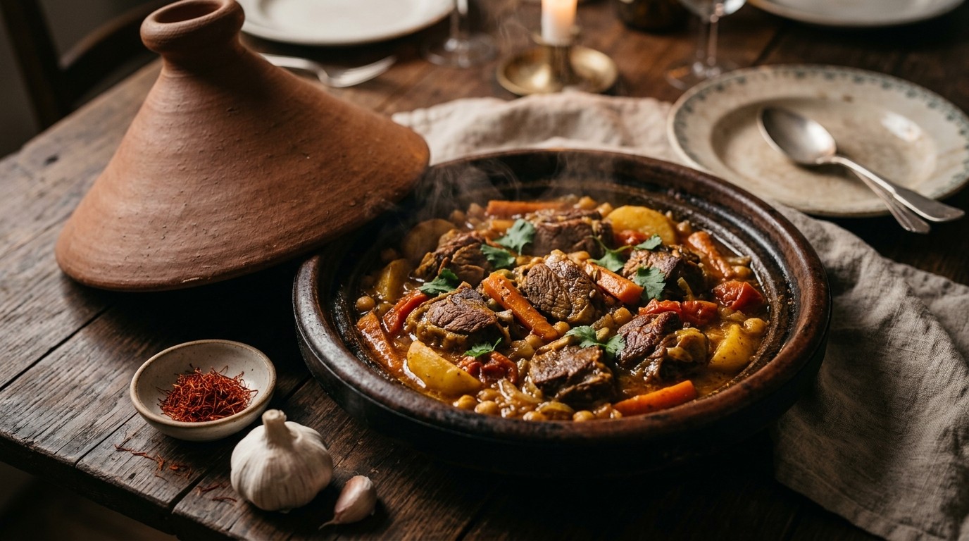 Tajine met Lamsvlees recept Tajine met Lamsvlees recept