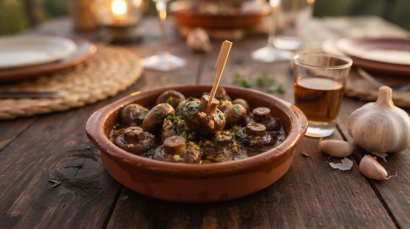 Tapas Champignons in Sherry