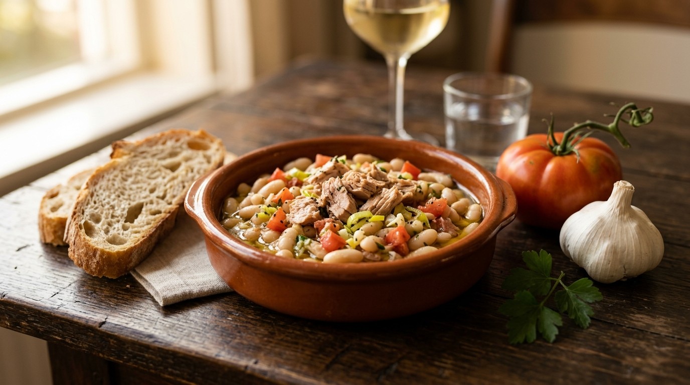 Tapas Witte Bonen met Tonijn