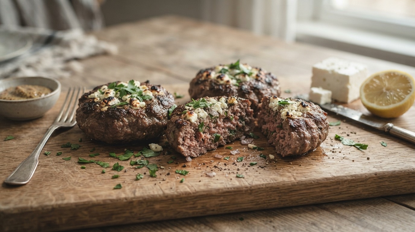 Tartaarburgers met Feta