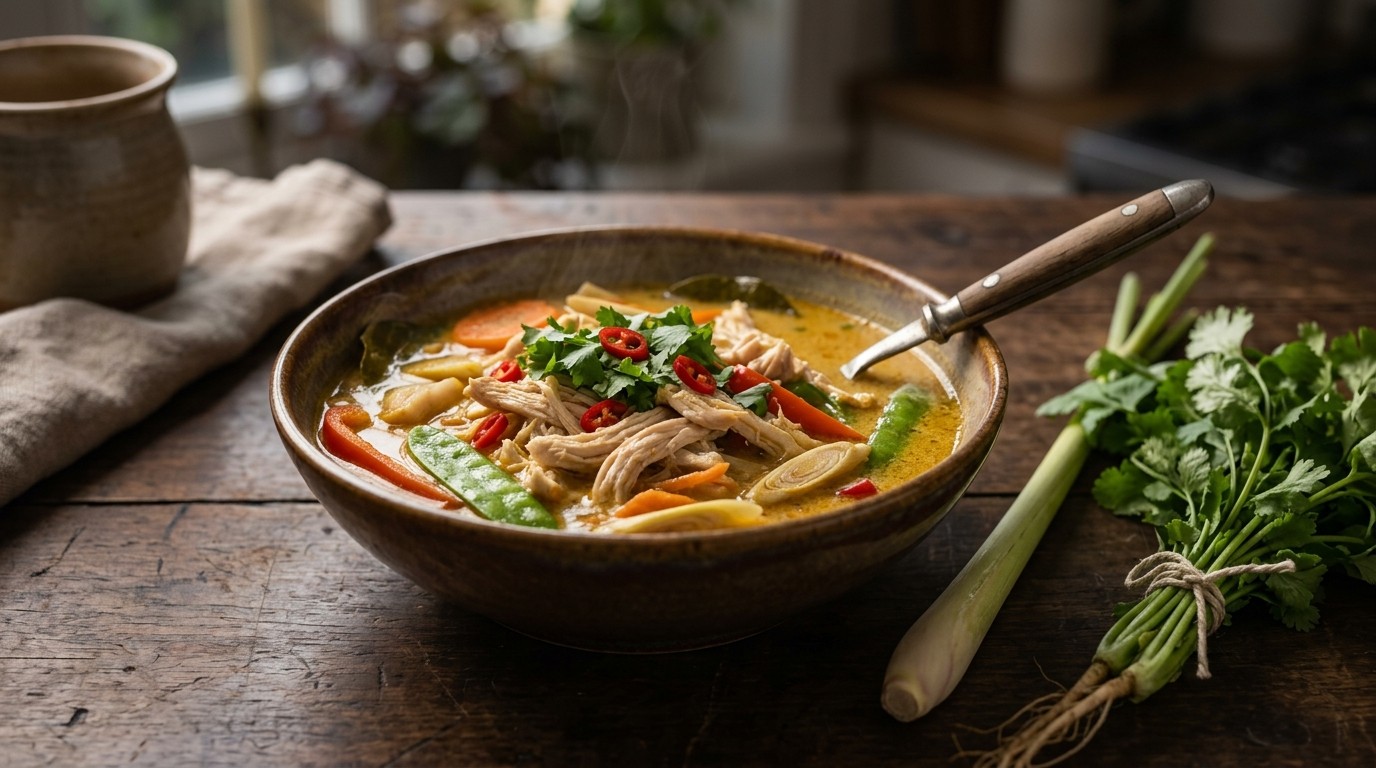 Thaise Kippensoep