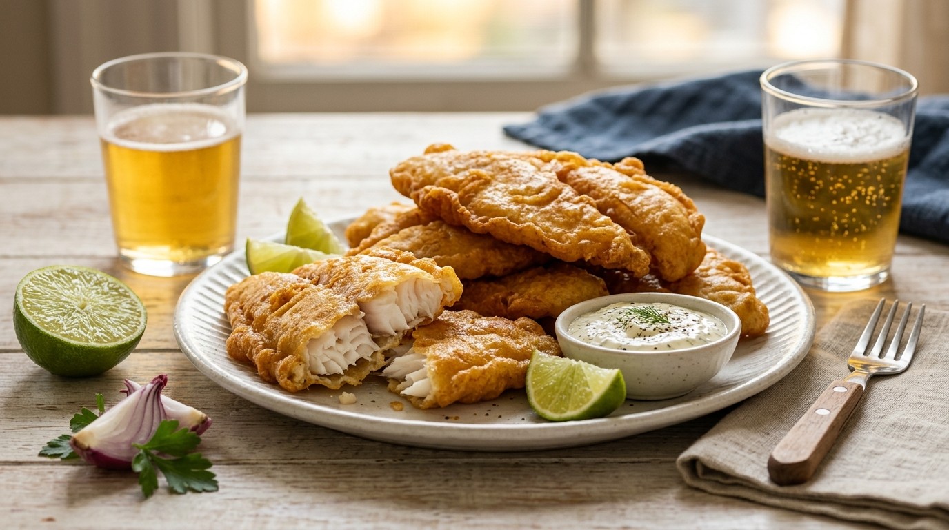 Tilapia met Bier