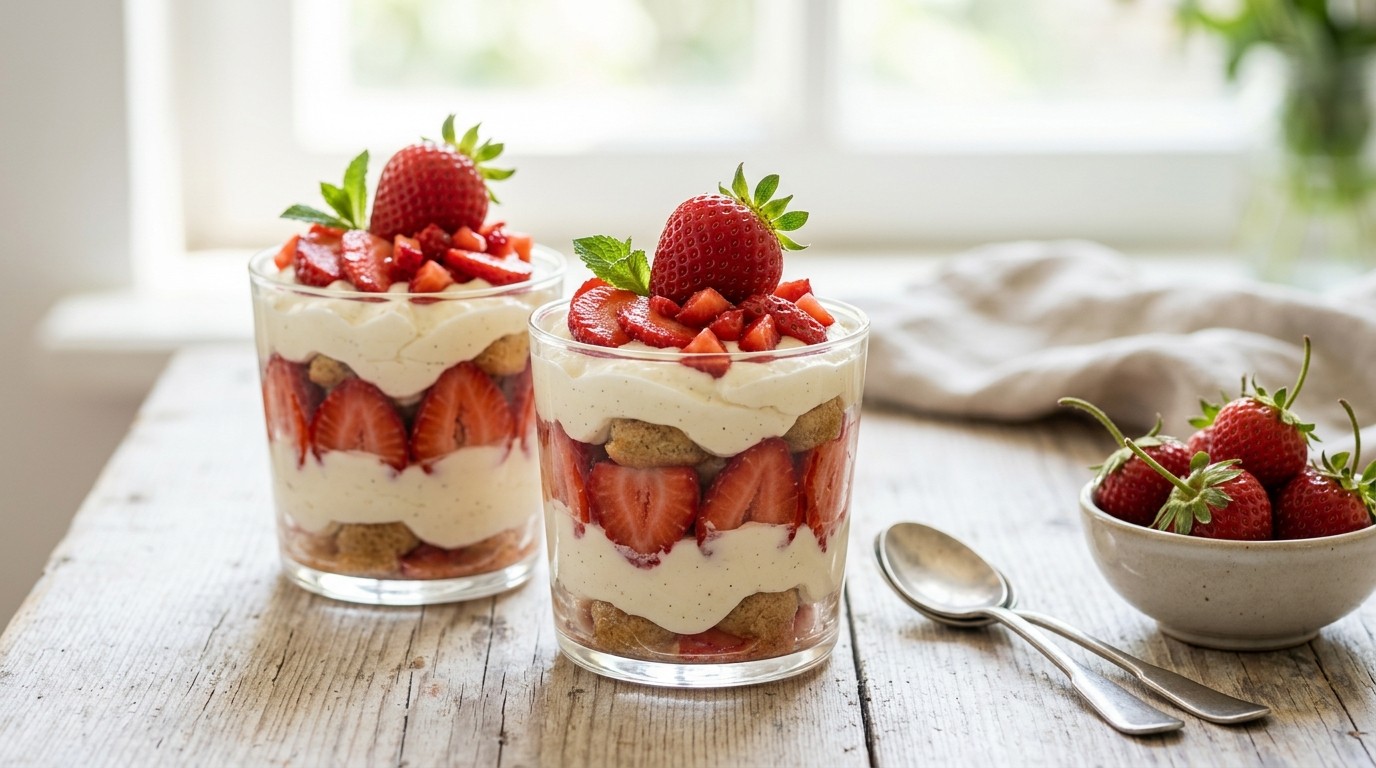 Tiramisu met Aardbeien recept Tiramisu met Aardbeien recept