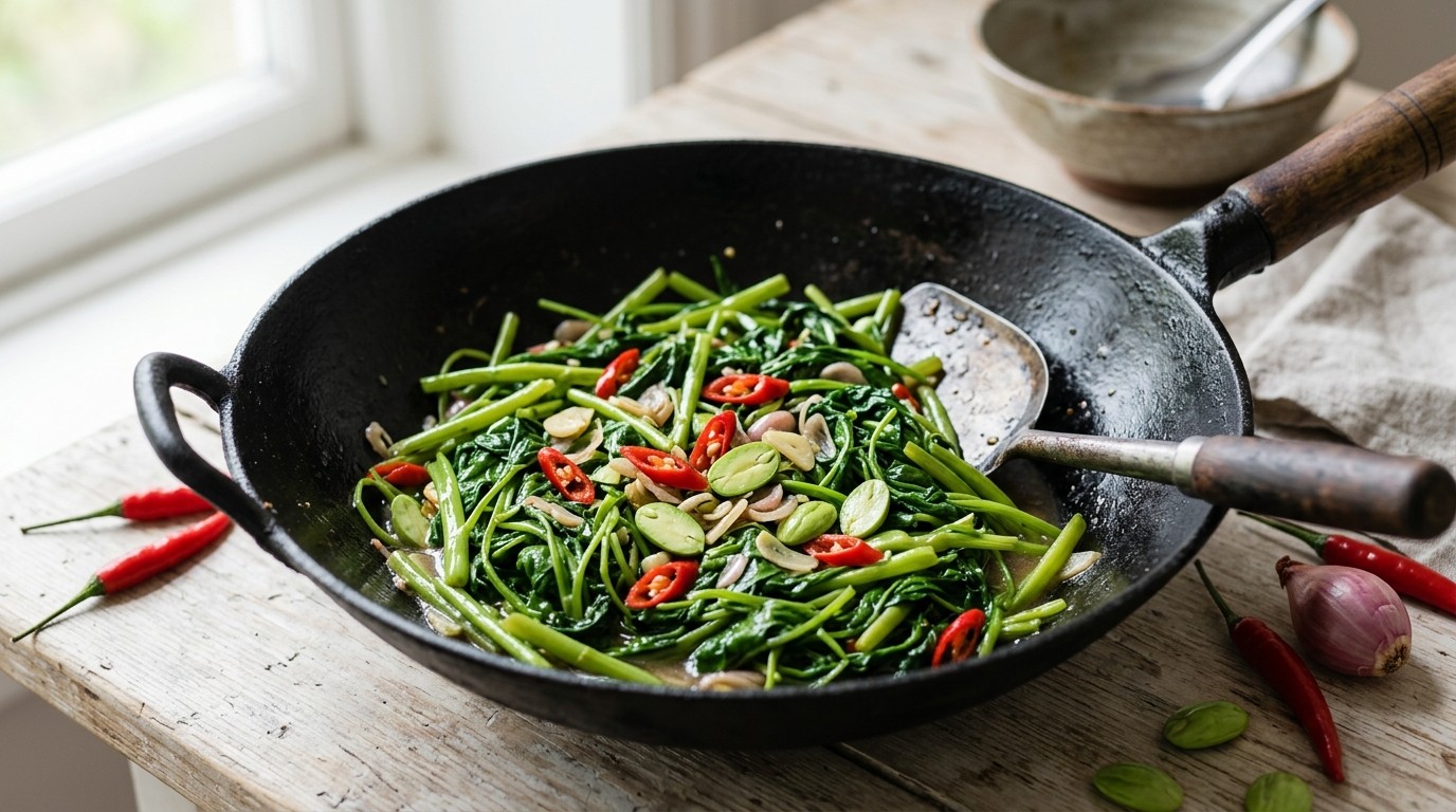 Toemis Kangkung 2 recept Toemis Kangkung 2 recept