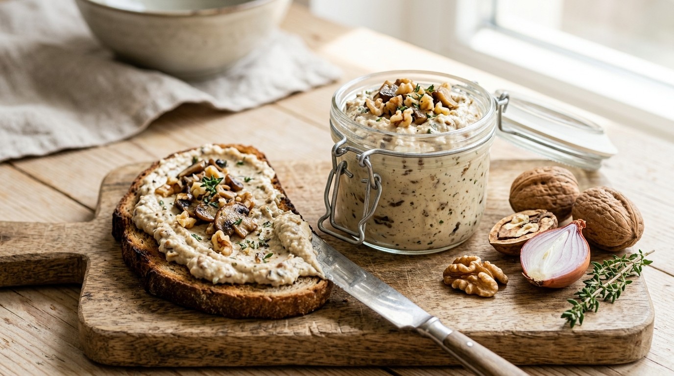 Tofuspread met Champignons recept Tofuspread met Champignons recept