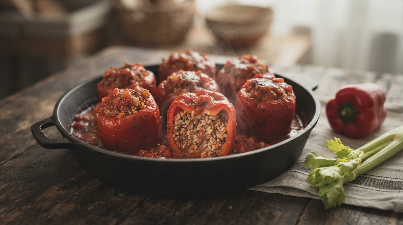 Toltott Paprika (Gevulde Paprika's)