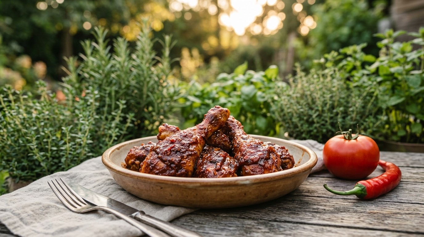 Tomaat en Chilipepermarinade
