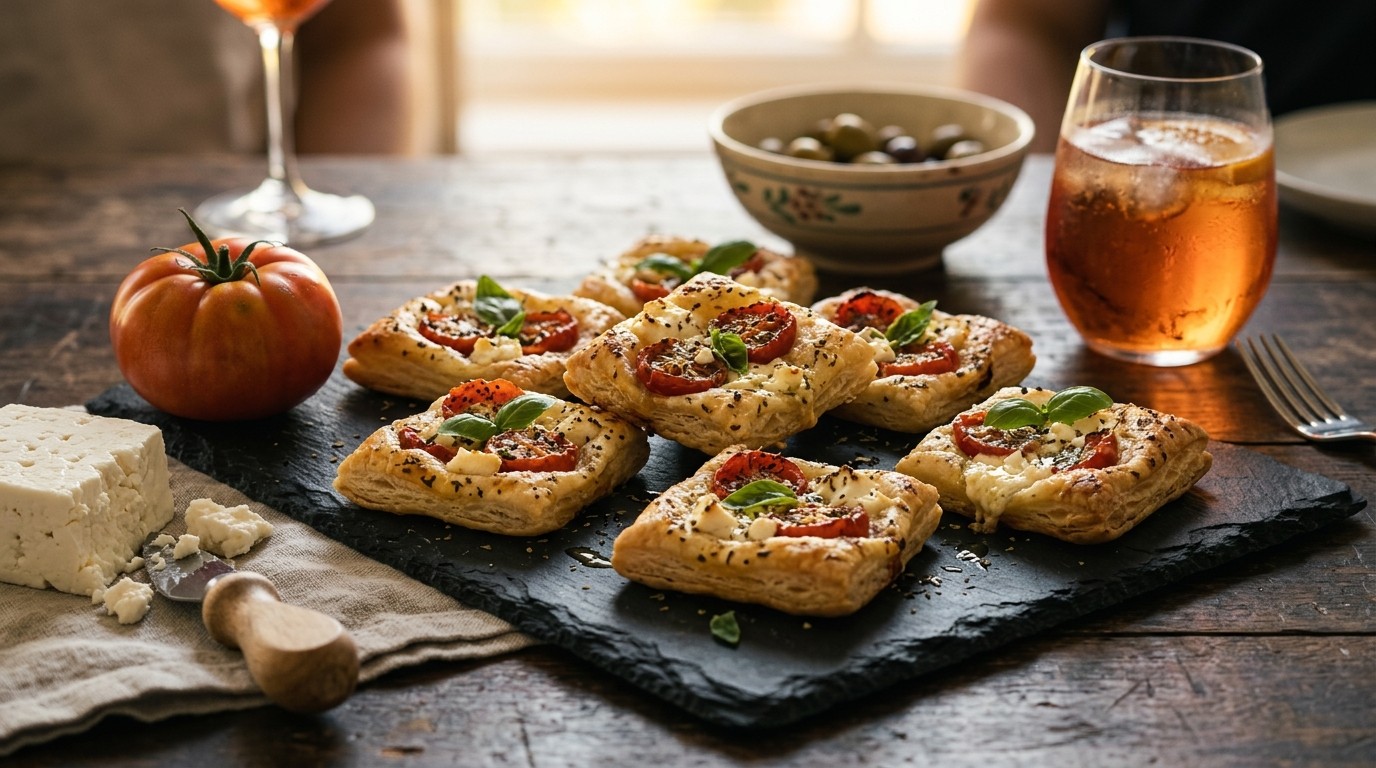 Tomaat/feta Hapje