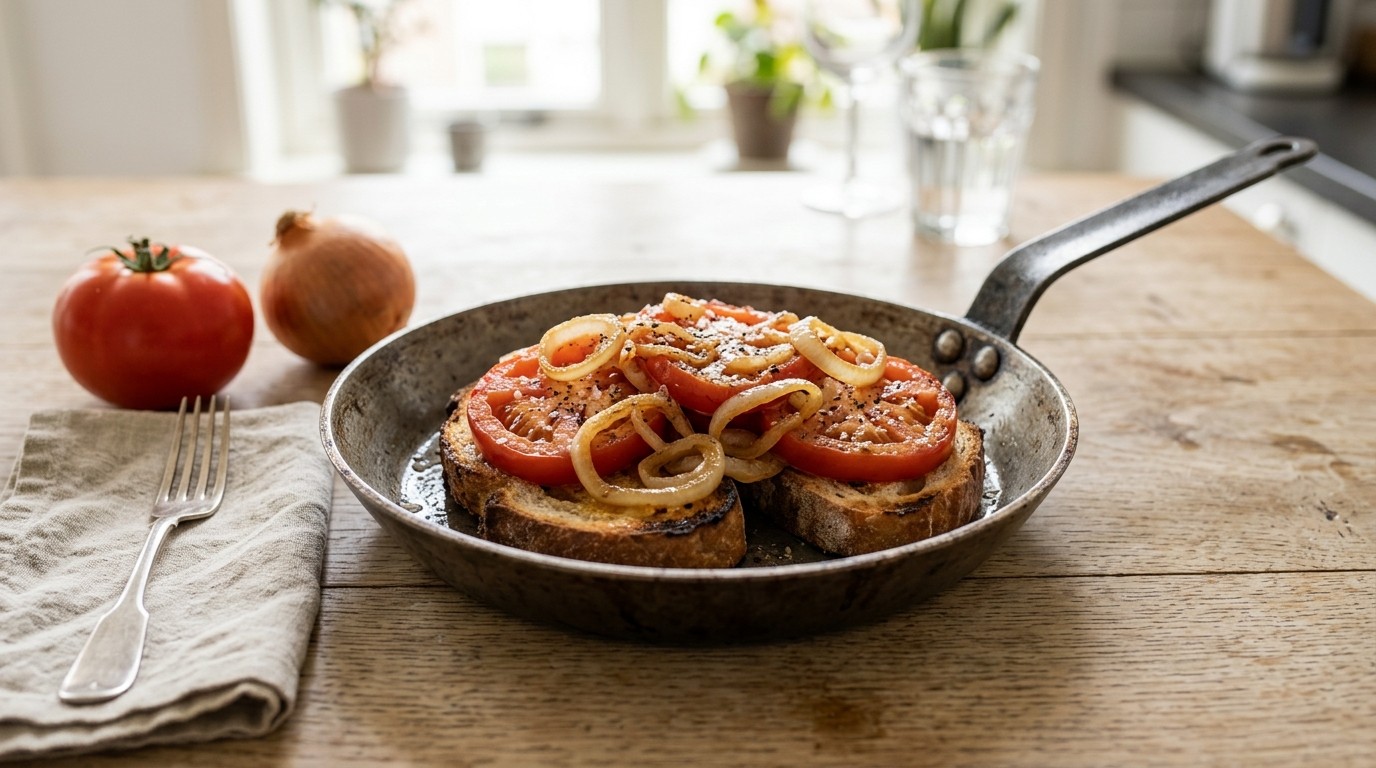 Tomaat Uienlunch recept Tomaat Uienlunch recept