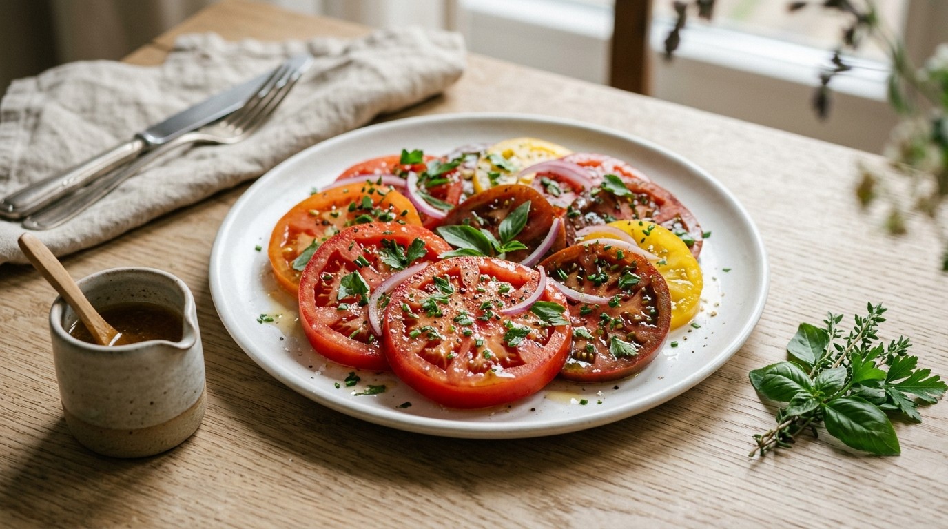 Tomaatsalade recept Tomaatsalade recept