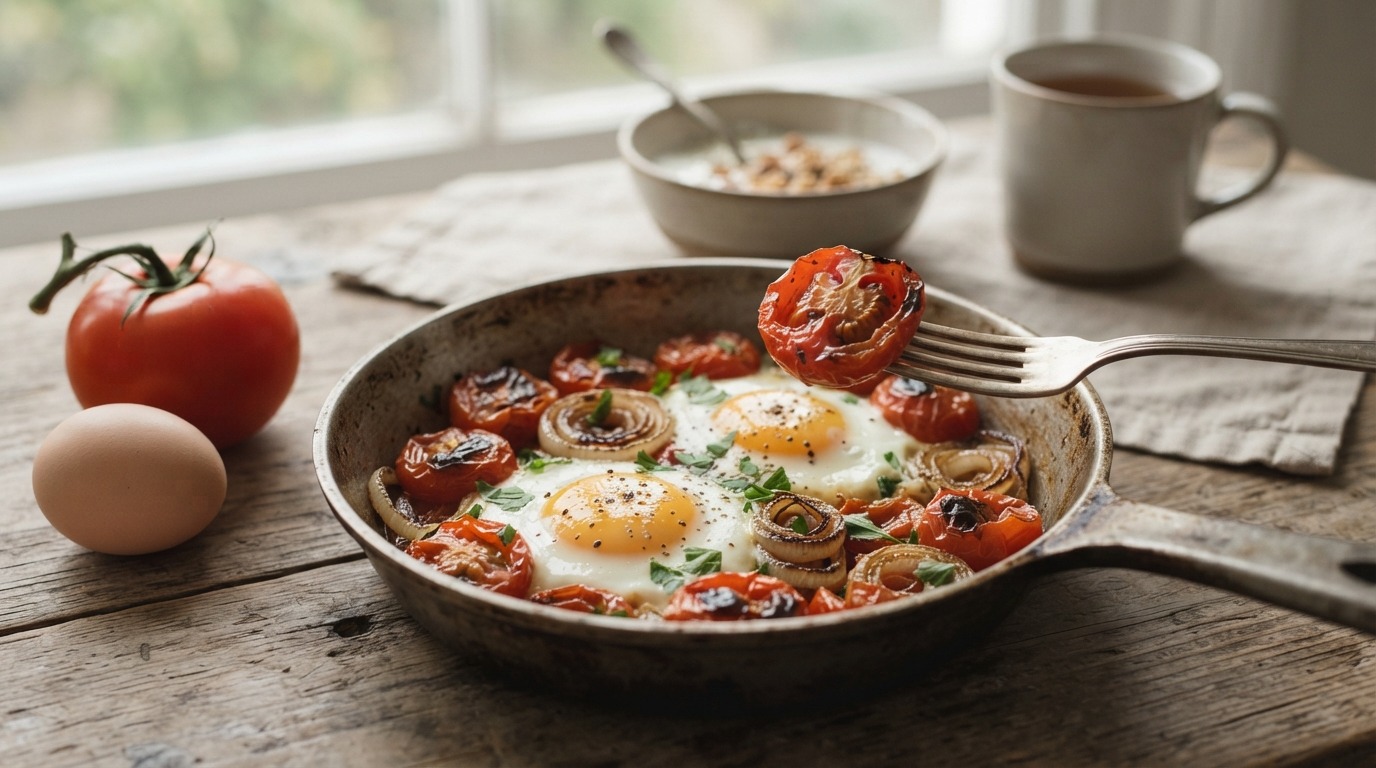 Tomaten in de pan