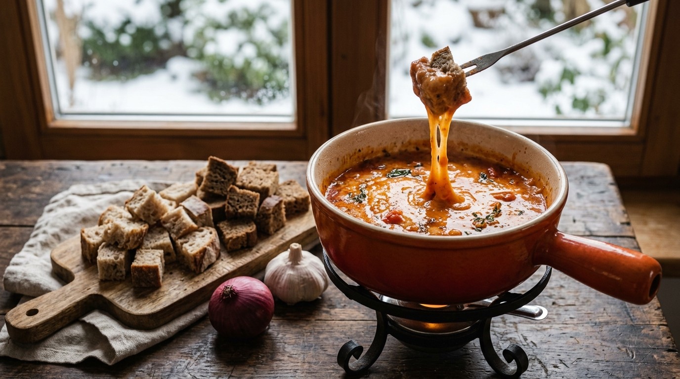 Tomaten-kaasfondue