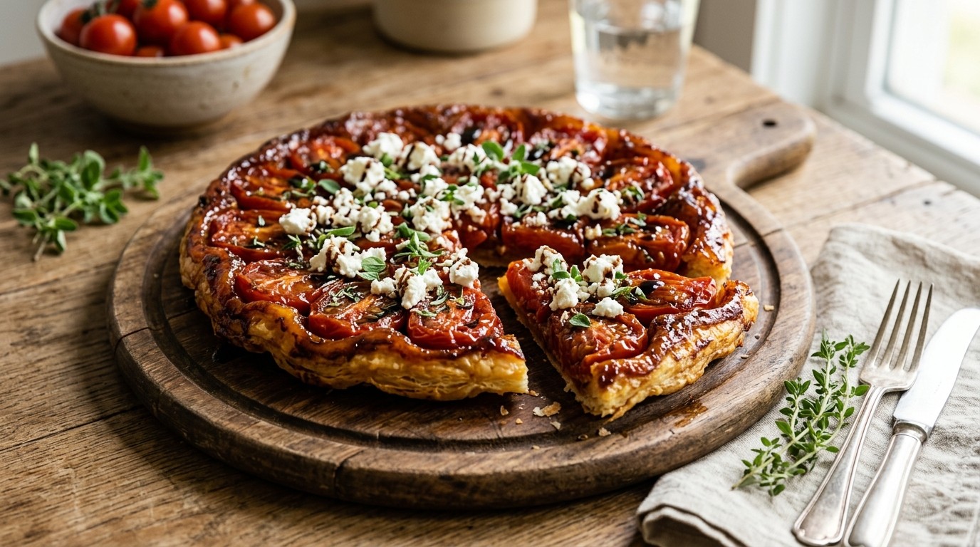 Tomaten Tatin recept Tomaten Tatin recept