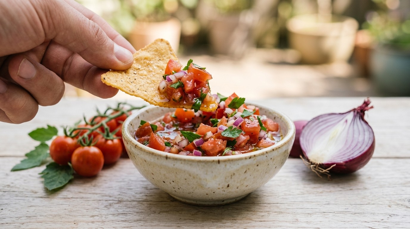 Tomatensalsa recept Tomatensalsa recept