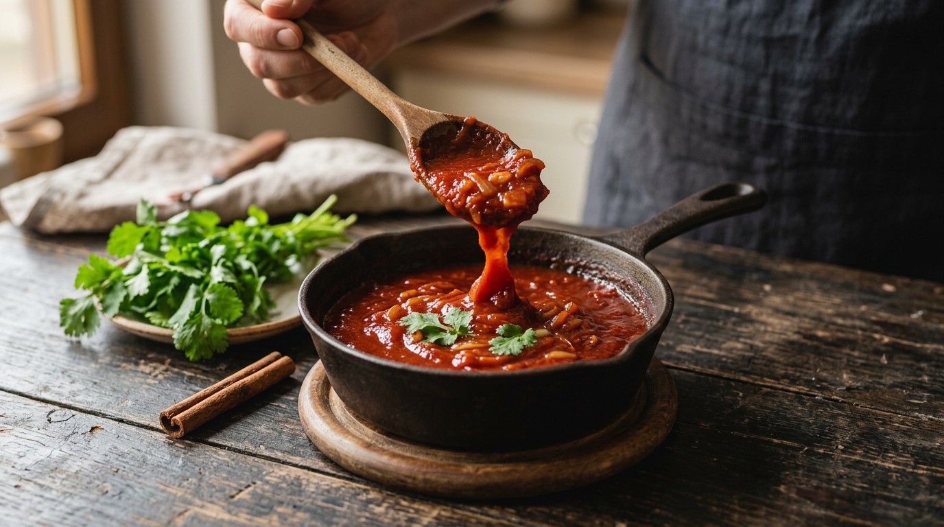 Tomatensaus met Kaneel
