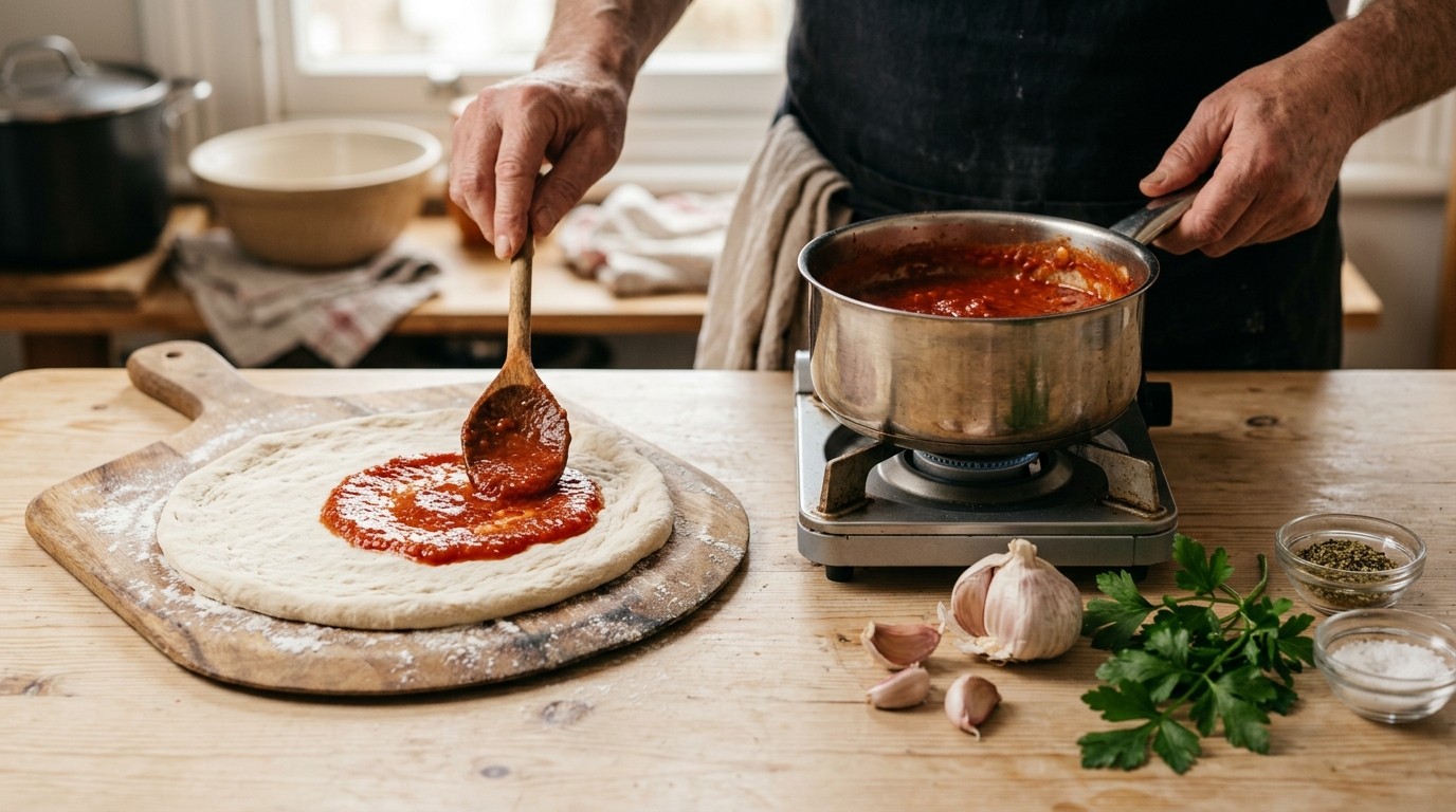 Tomatensaus Voor Pizza