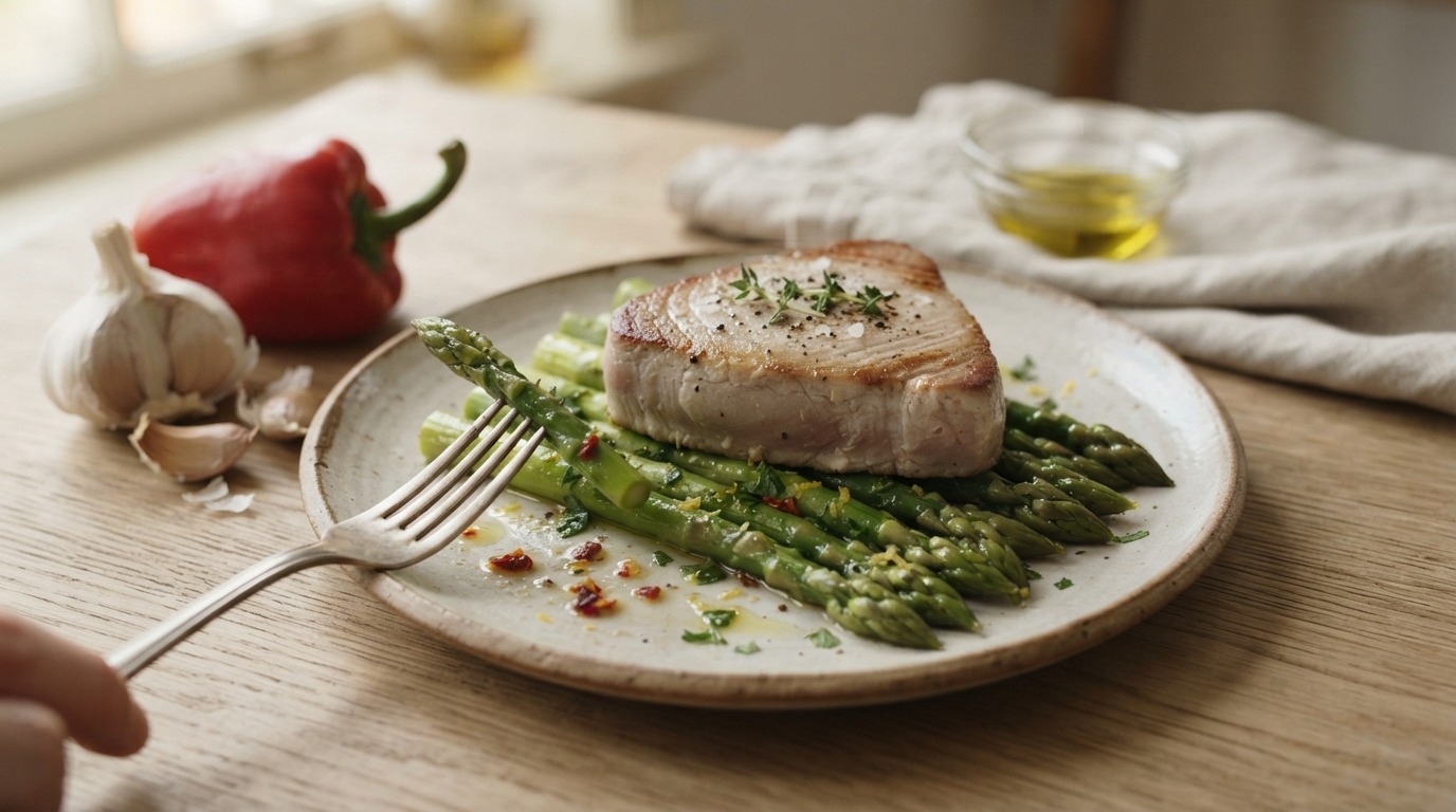 Tonijn met Asperges recept Tonijn met Asperges recept