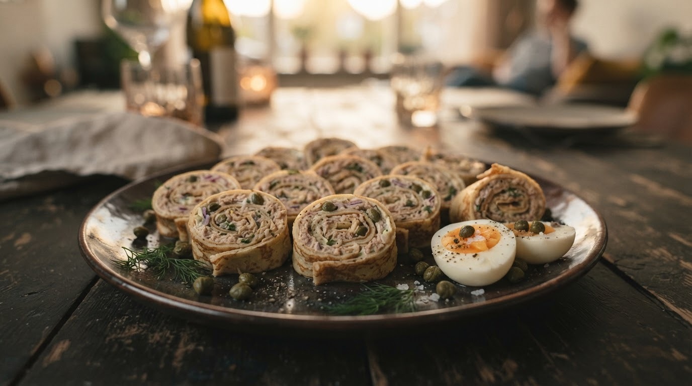 Tonijnrolletjes