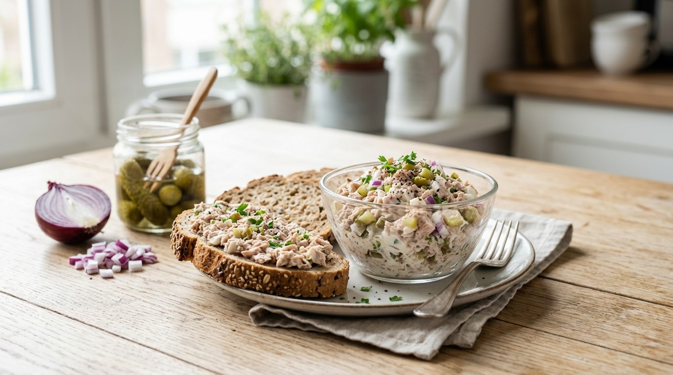 Tonijnsalade recept Tonijnsalade recept